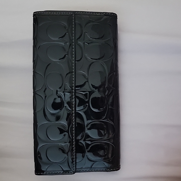 Coach Leather Wallet - Picture 2 of 5
